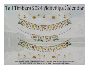 Screenshot of the 2024 calendar
